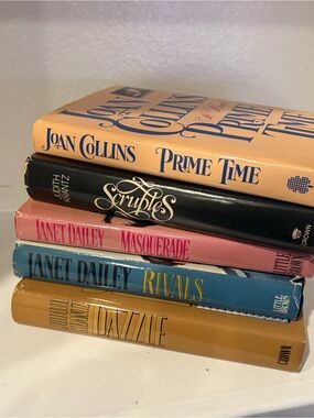 Vintage Romance Drama Book Bundle (5 Hardcover Novels)